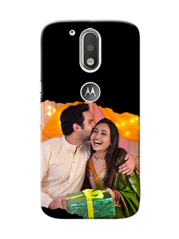 Custom Motorola G4 Custom Phone Covers: Tear-off Design