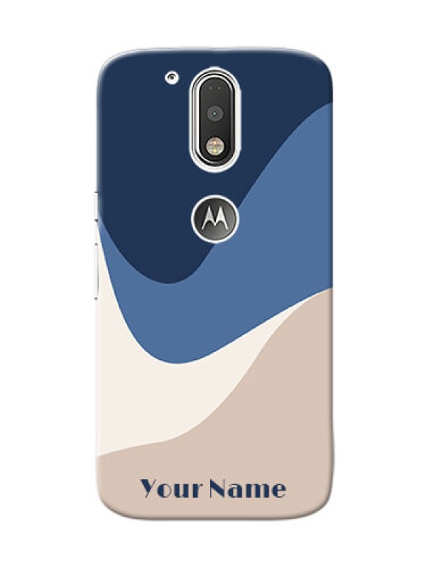 Custom Motorola G4 Back Covers: Abstract Drip Art Design