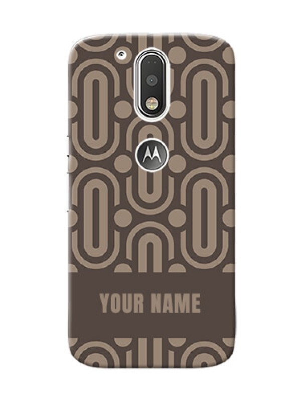 Custom Motorola G4 Custom Phone Covers: Captivating Zero Pattern Design