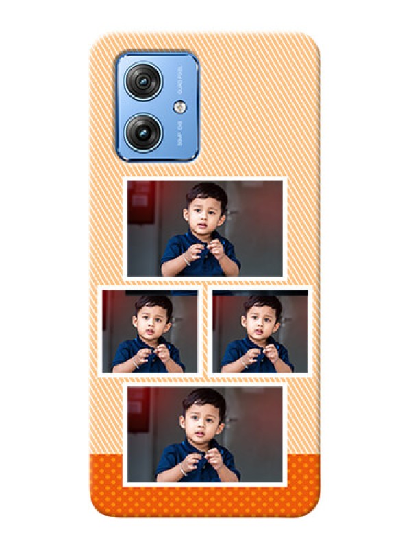 Custom Motorola G54 5G Mobile Back Covers: Bulk Photos Upload Design