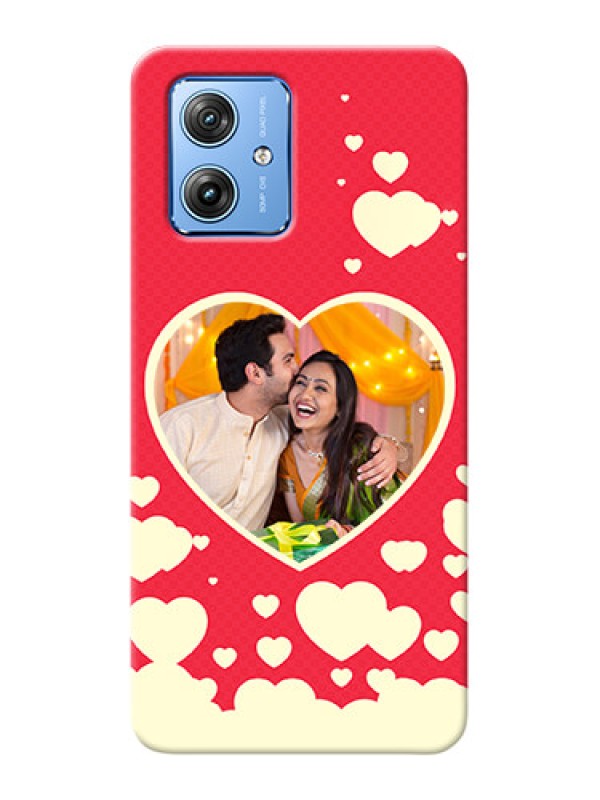Custom Motorola G54 5G Phone Cases: Love Symbols Phone Cover Design