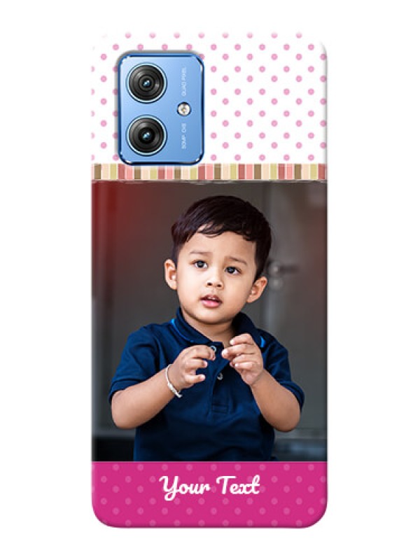 Custom Motorola G54 5G custom mobile cases: Cute Girls Cover Design