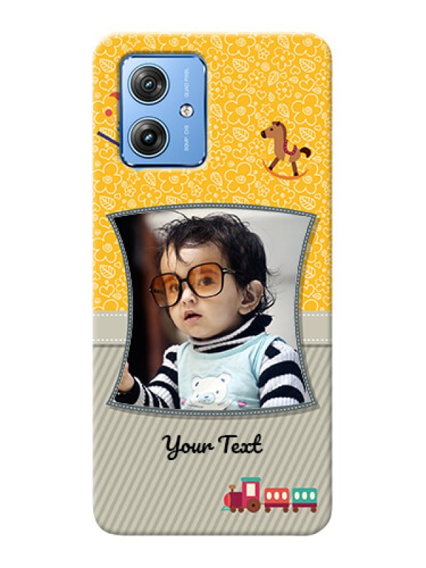 Custom Motorola G54 5G Mobile Cases Online: Baby Picture Upload Design