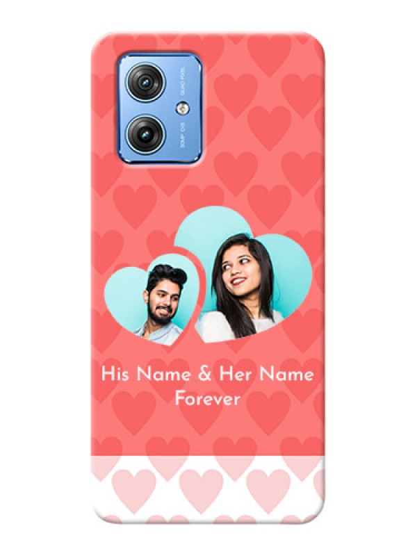 Custom Motorola G54 5G personalized phone covers: Couple Pic Upload Design