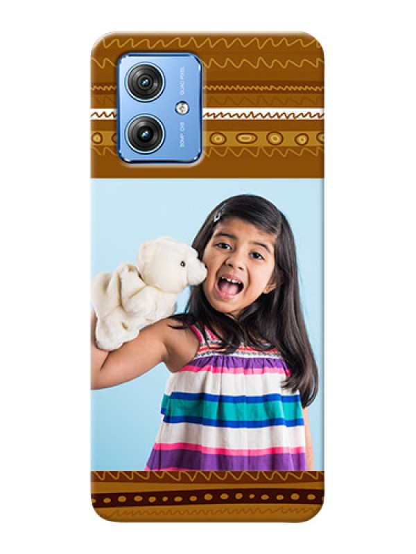 Custom Motorola G54 5G Mobile Covers: Friends Picture Upload Design