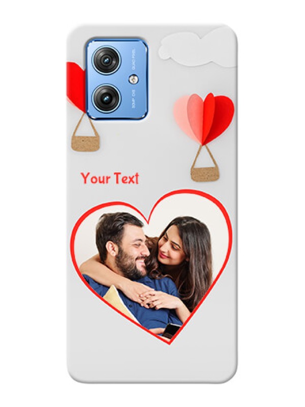 Custom Motorola G54 5G Phone Covers: Parachute Love Design