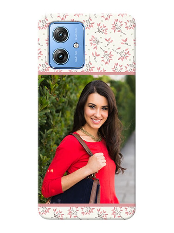 Custom Motorola G54 5G Back Covers: Premium Floral Design