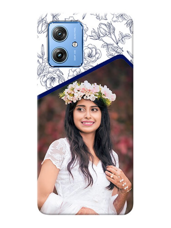 Custom Motorola G54 5G Phone Cases: Premium Floral Design