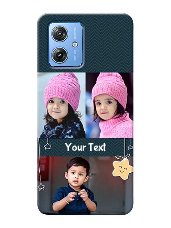 Custom Motorola G54 5G Mobile Back Covers Online: Hanging Stars Design