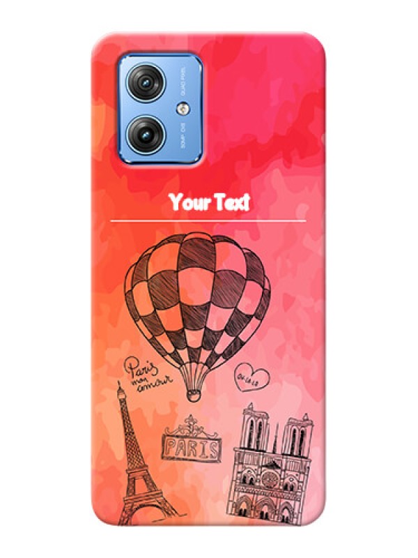 Custom Motorola G54 5G Personalized Mobile Covers: Paris Theme Design