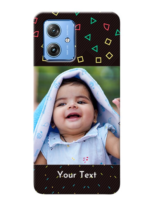 Custom Motorola G54 5G custom mobile cases with confetti birthday design