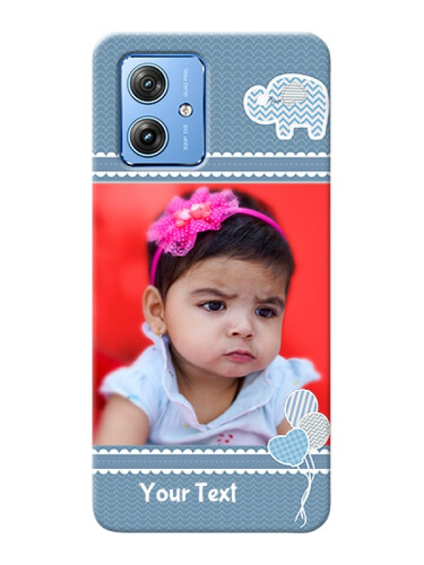 Custom Motorola G54 5G Custom Phone Covers with Kids Pattern Design