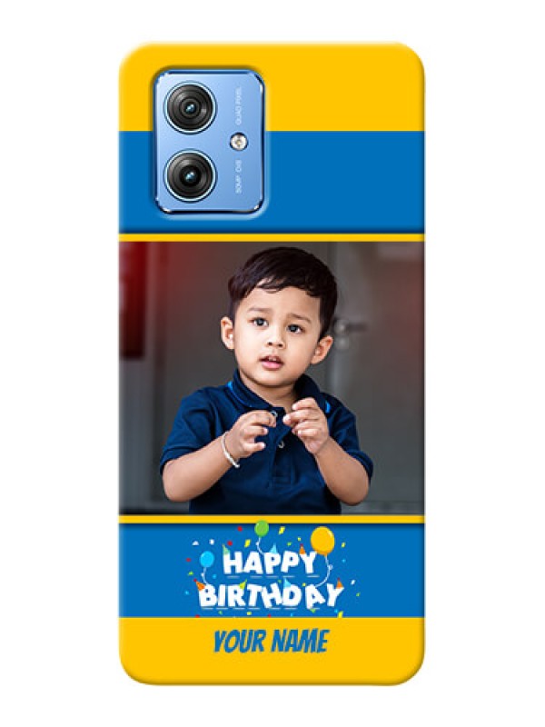 Custom Motorola G54 5G Mobile Back Covers Online: Birthday Wishes Design