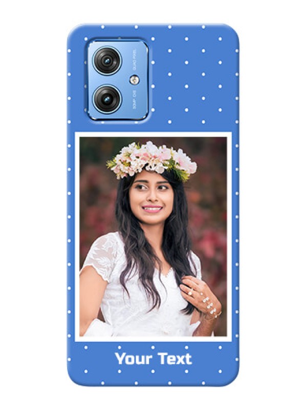 Custom Motorola G54 5G Personalised Phone Cases: polka dots design
