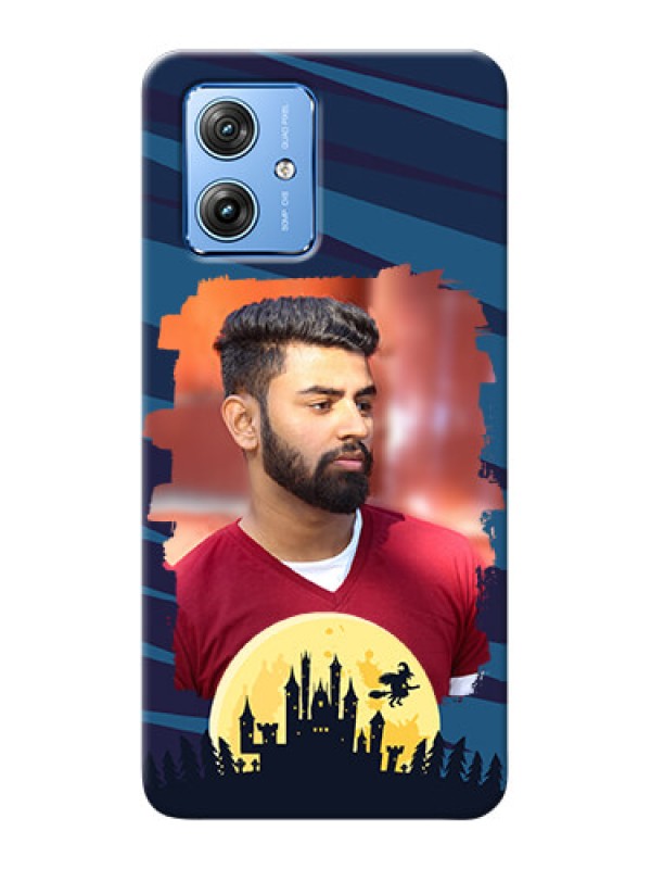 Custom Motorola G54 5G Back Covers: Halloween Witch Design