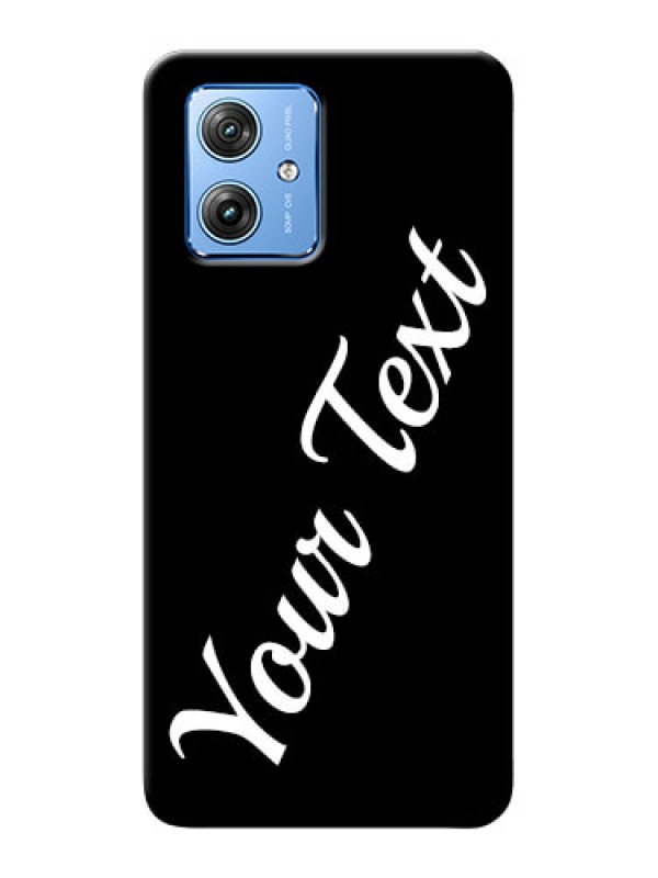 Custom Motorola G54 5G Custom Mobile Cover with Your Name