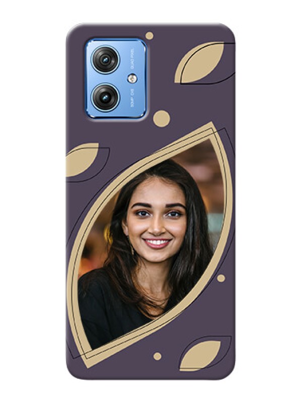 Custom Motorola G54 5G Custom Mobile Case with Falling Leaf Design