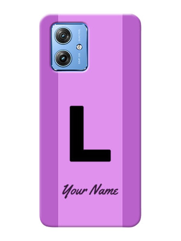 Custom Motorola G54 5G Custom Phone Case with Tricolor custom text Design