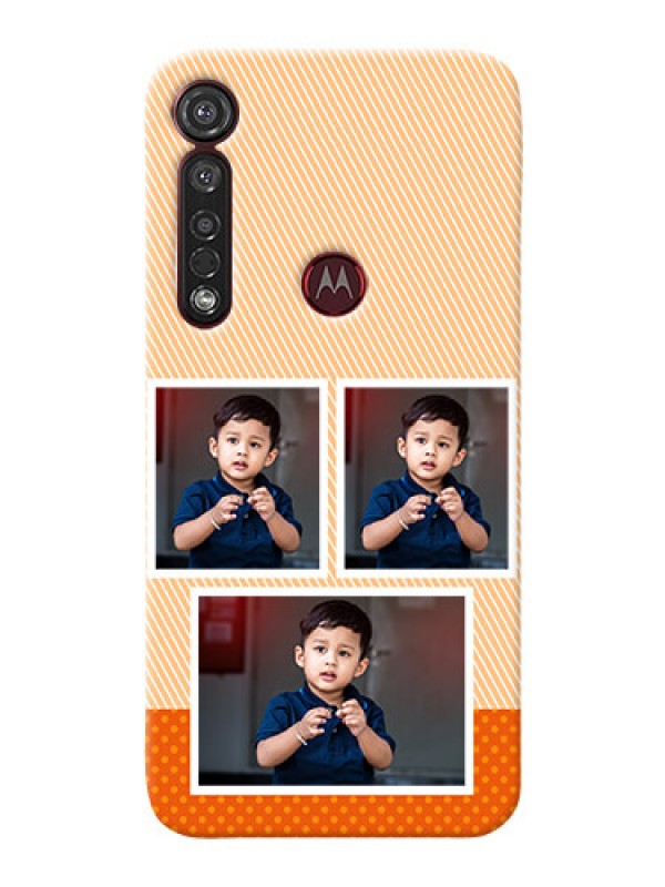 Custom Motorola G8 Plus Mobile Back Covers: Bulk Photos Upload Design