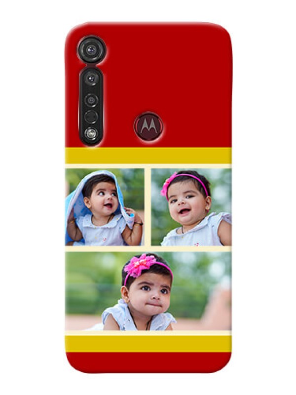 Custom Motorola G8 Plus mobile phone cases: Multiple Pic Upload Design