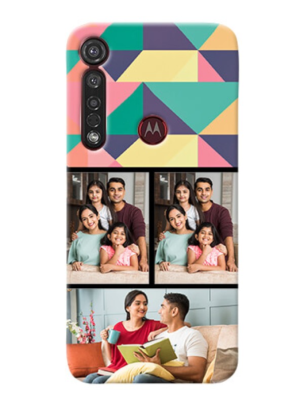 Custom Motorola G8 Plus personalised phone covers: Bulk Pic Upload Design
