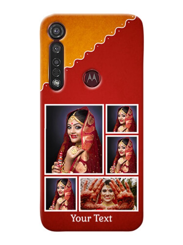 Custom Motorola G8 Plus customized phone cases: Wedding Pic Upload Design