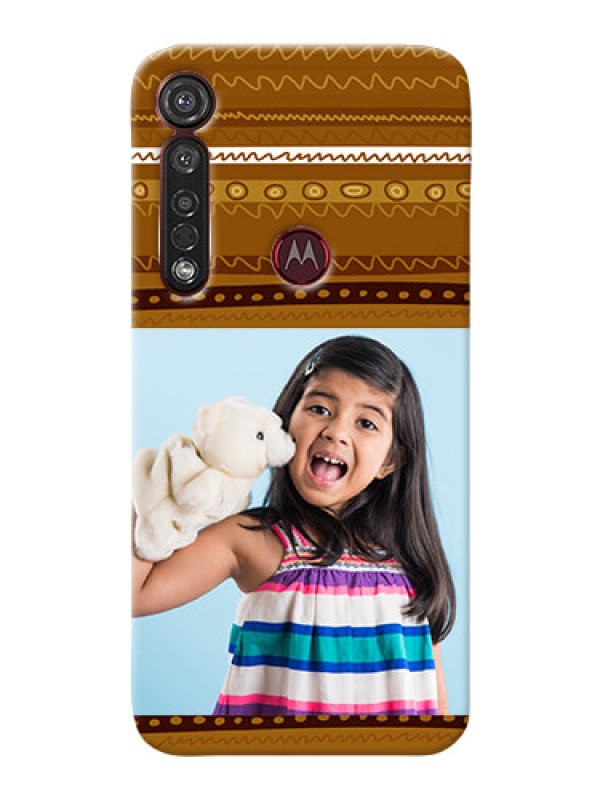 Custom Motorola G8 Plus Mobile Covers: Friends Picture Upload Design 