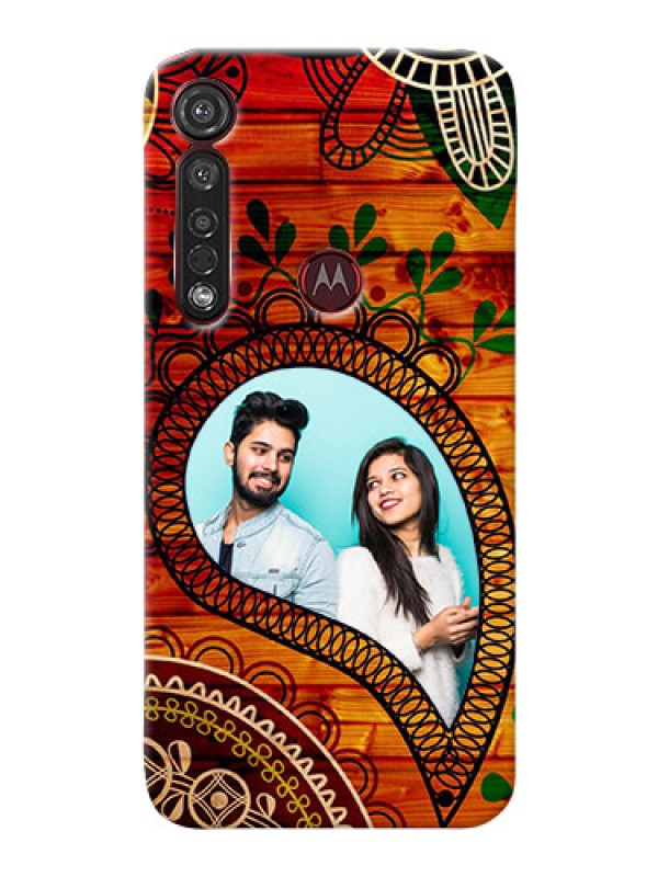 Custom Motorola G8 Plus custom mobile cases: Abstract Colorful Design