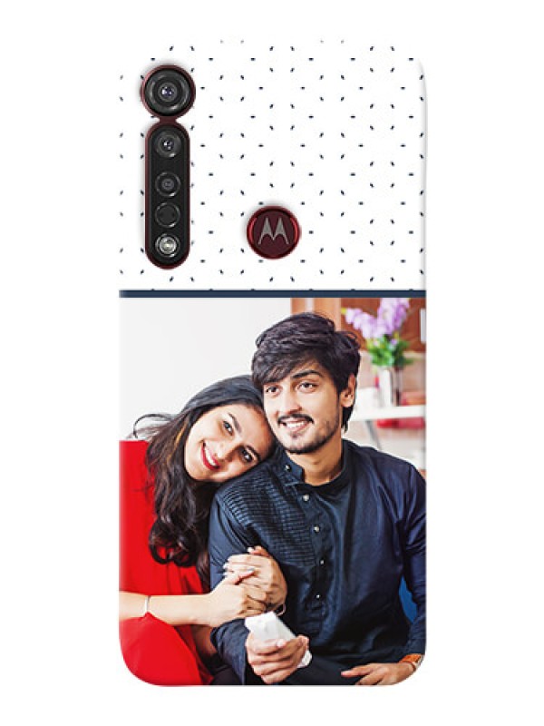 Custom Motorola G8 Plus Personalized Phone Cases: Premium Dot Design