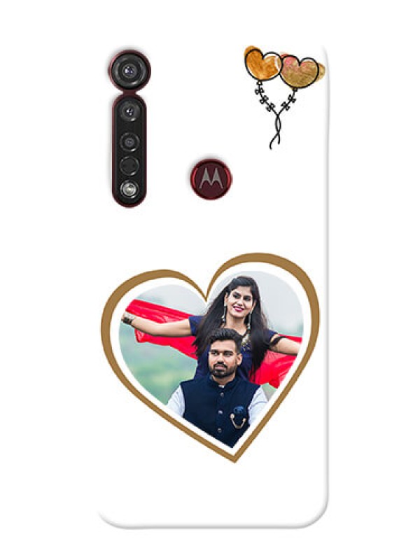 Custom Motorola G8 Plus customized phone cases: You & Me Design