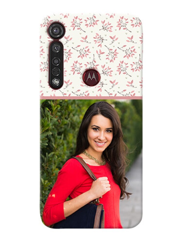 Custom Motorola G8 Plus Back Covers: Premium Floral Design