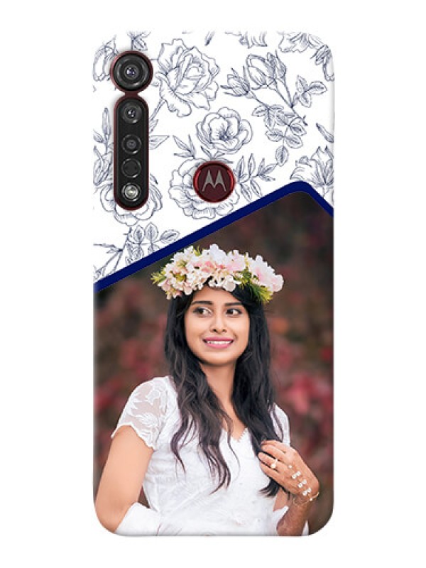 Custom Motorola G8 Plus Phone Cases: Premium Floral Design