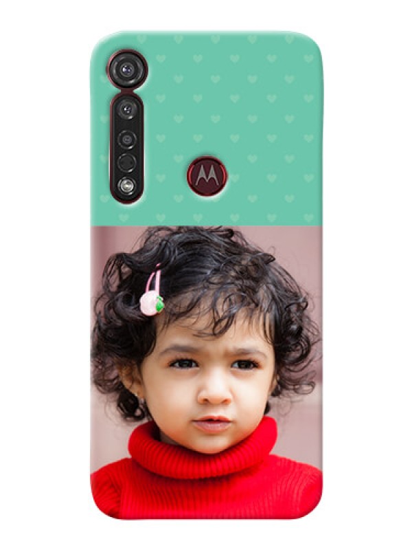 Custom Motorola G8 Plus mobile cases online: Lovers Picture Design