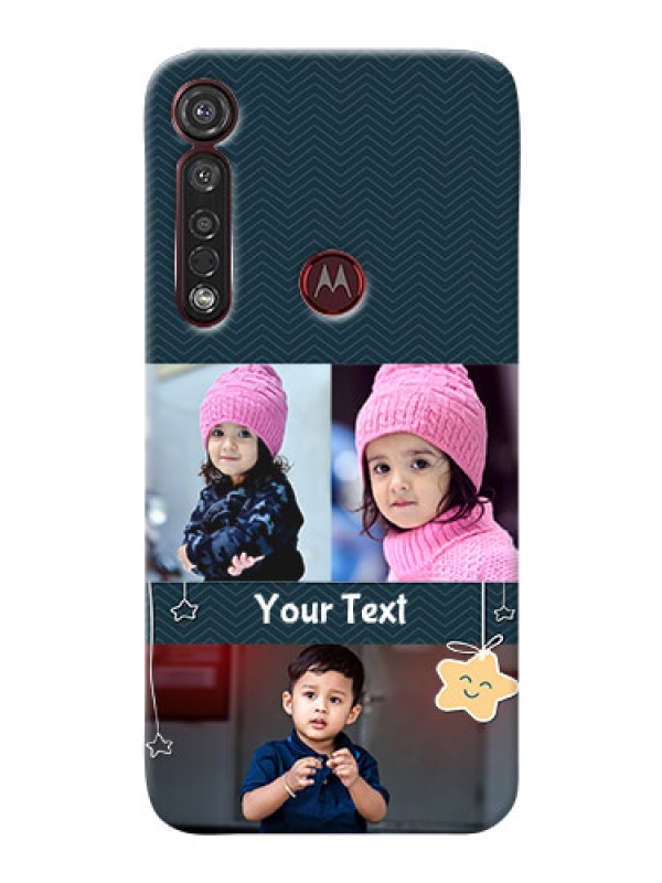 Custom Motorola G8 Plus Mobile Back Covers Online: Hanging Stars Design