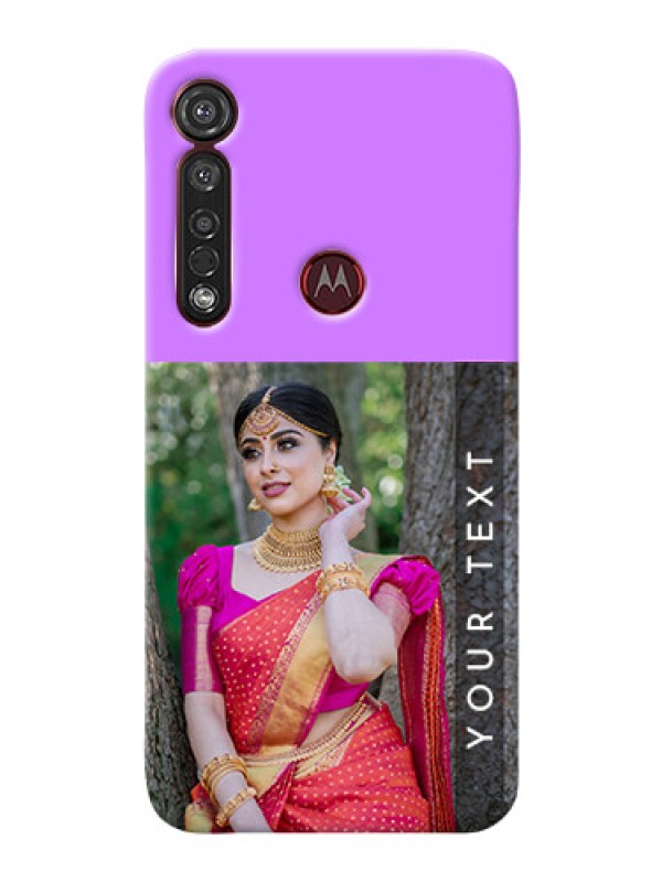 Custom Motorola G8 Plus Personalized Phone Cases: Birthday Icons Design