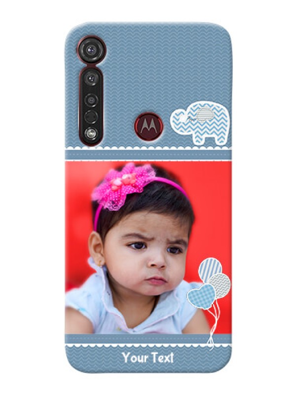 Custom Motorola G8 Plus Custom Phone Covers with Kids Pattern Design