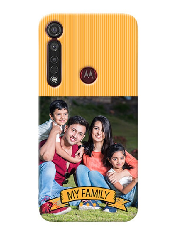 Custom Motorola G8 Plus Personalized Mobile Cases: My Family Design