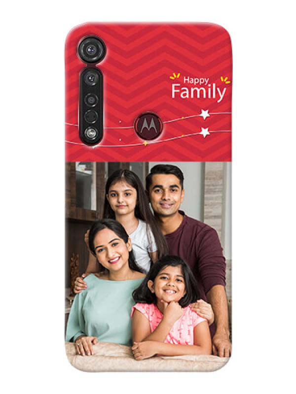 Custom Motorola G8 Plus customized phone cases: Happy Family Design
