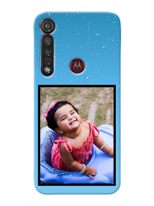 Custom Motorola G8 Plus Phone Covers: Wave Pattern Colorful Design