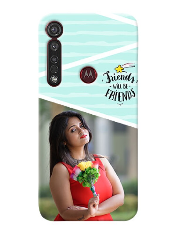 Custom Motorola G8 Plus Mobile Back Covers: Friends Picture Icon Design