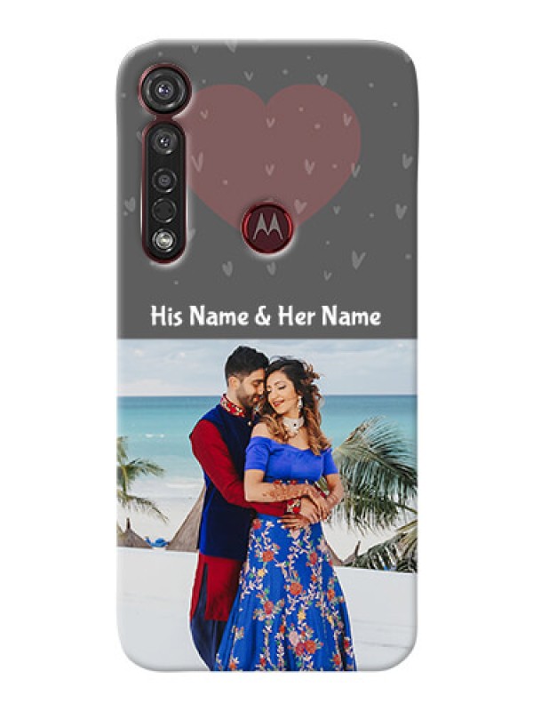 Custom Motorola G8 Plus Mobile Covers: Buy Love Design with Photo Online