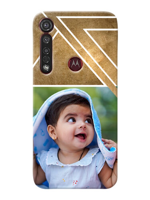 Custom Motorola G8 Plus mobile phone cases: Gradient Abstract Texture Design