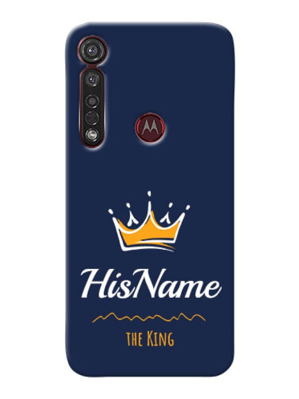 Custom Motorola G8 Plus King Phone Case with Name