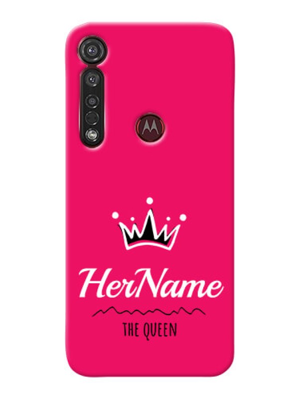 Custom Motorola G8 Plus Queen Phone Case with Name