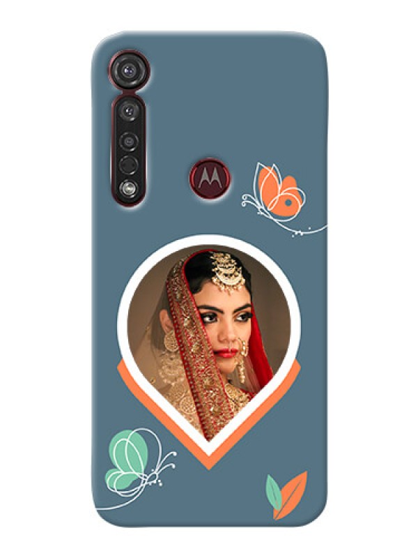 Custom Motorola G8 Plus Custom Mobile Case with Droplet Butterflies Design