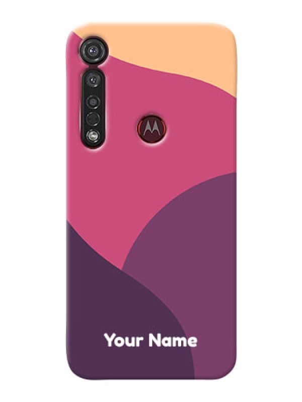 Custom Motorola G8 Plus Custom Phone Covers: Mixed Multi-colour abstract art Design