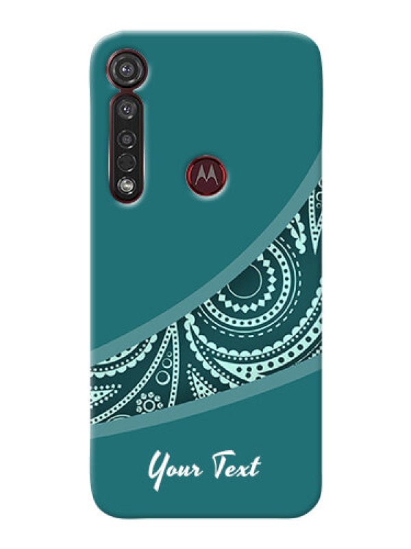 Custom Motorola G8 Plus Custom Phone Covers: semi visible floral Design
