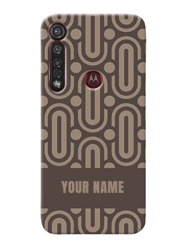 Custom Motorola G8 Plus Custom Phone Covers: Captivating Zero Pattern Design