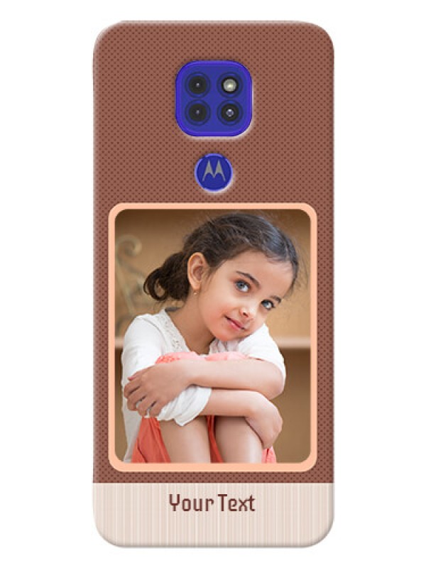 Custom Motorola G9 Phone Covers: Simple Pic Upload Design