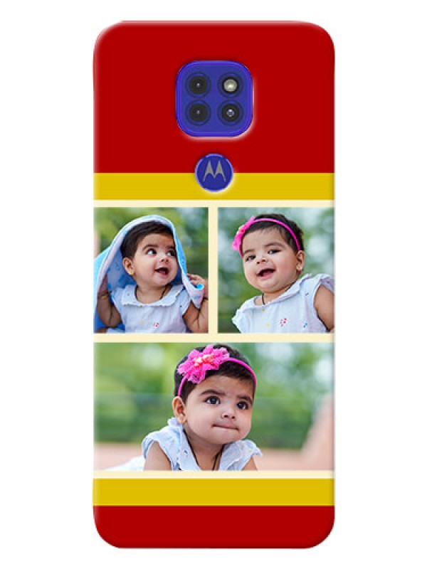 Custom Motorola G9 mobile phone cases: Multiple Pic Upload Design
